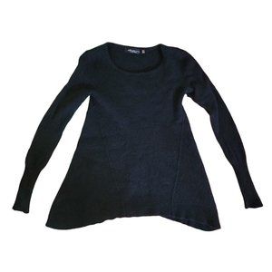 Saks Fifth Avenue Cashmere Black Sweater Womens Size XS
